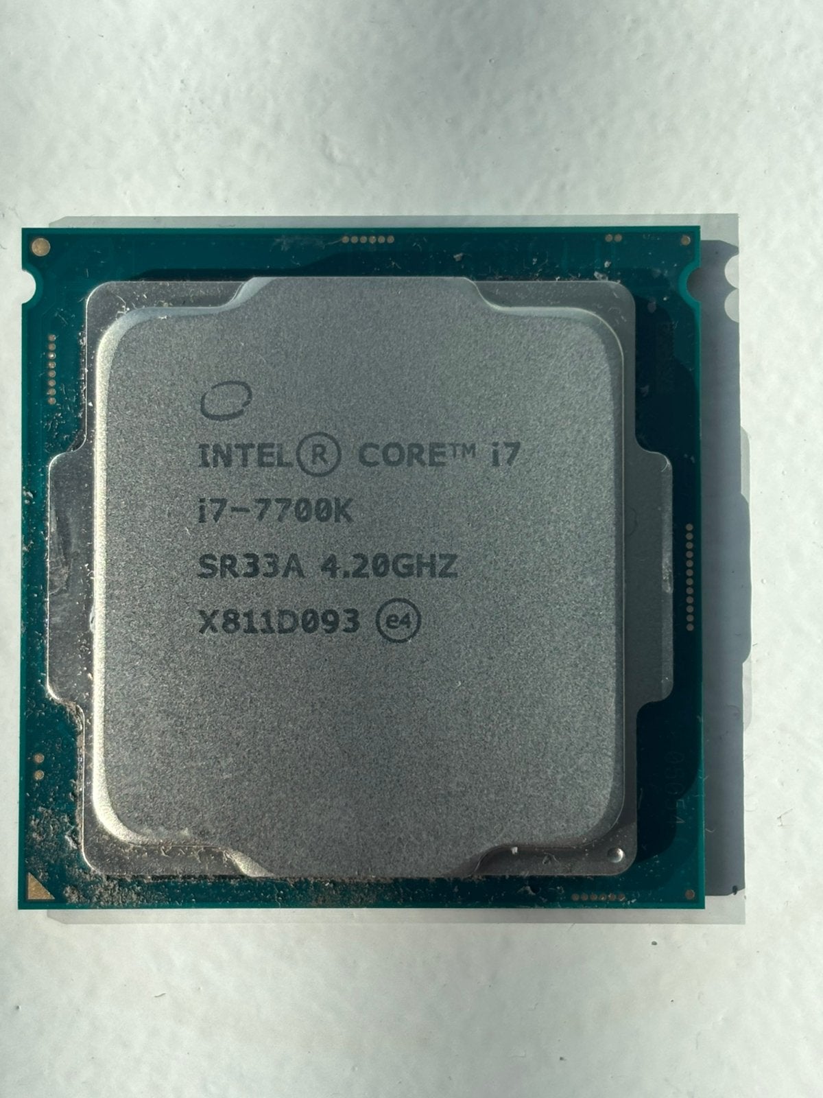 Intel Core i7 7700K, Computers en Software, Processors, Ophalen of Verzenden, Gebruikt, 4 Ghz of meer
