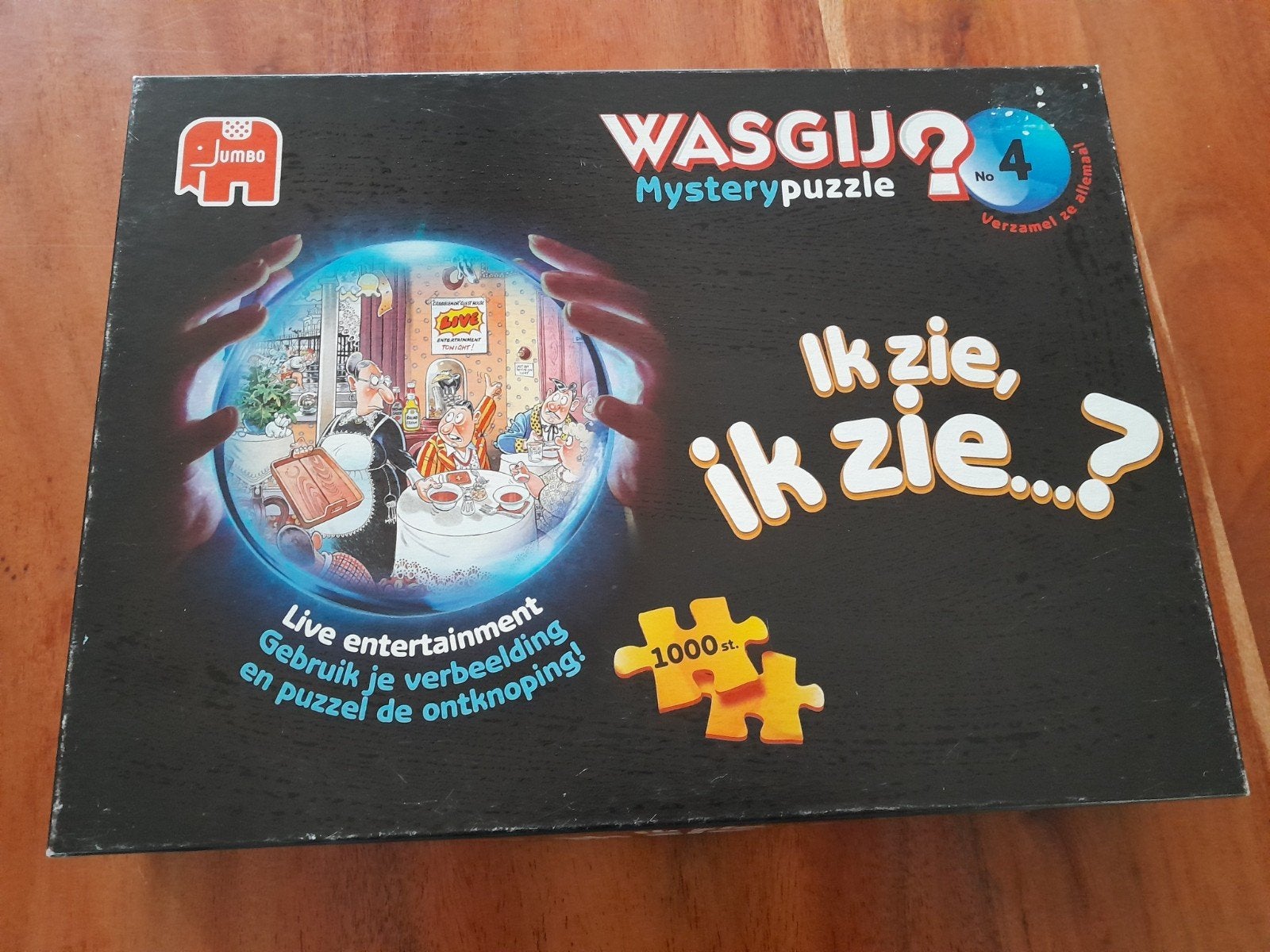 wasgij puzzle, Hobby en Vrije tijd, Ophalen, 500 t/m 1500 stukjes, Gebruikt
