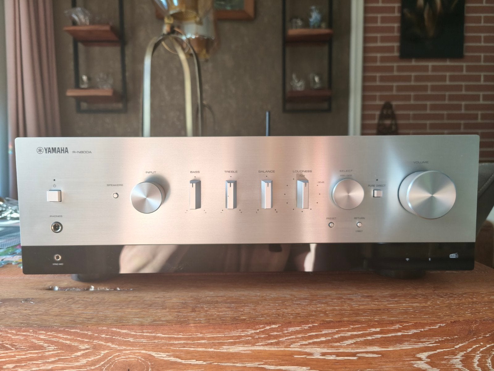 Yamaha R-N800A, Ophalen of Verzenden, Zo goed als nieuw, 120 watt of meer, Yamaha