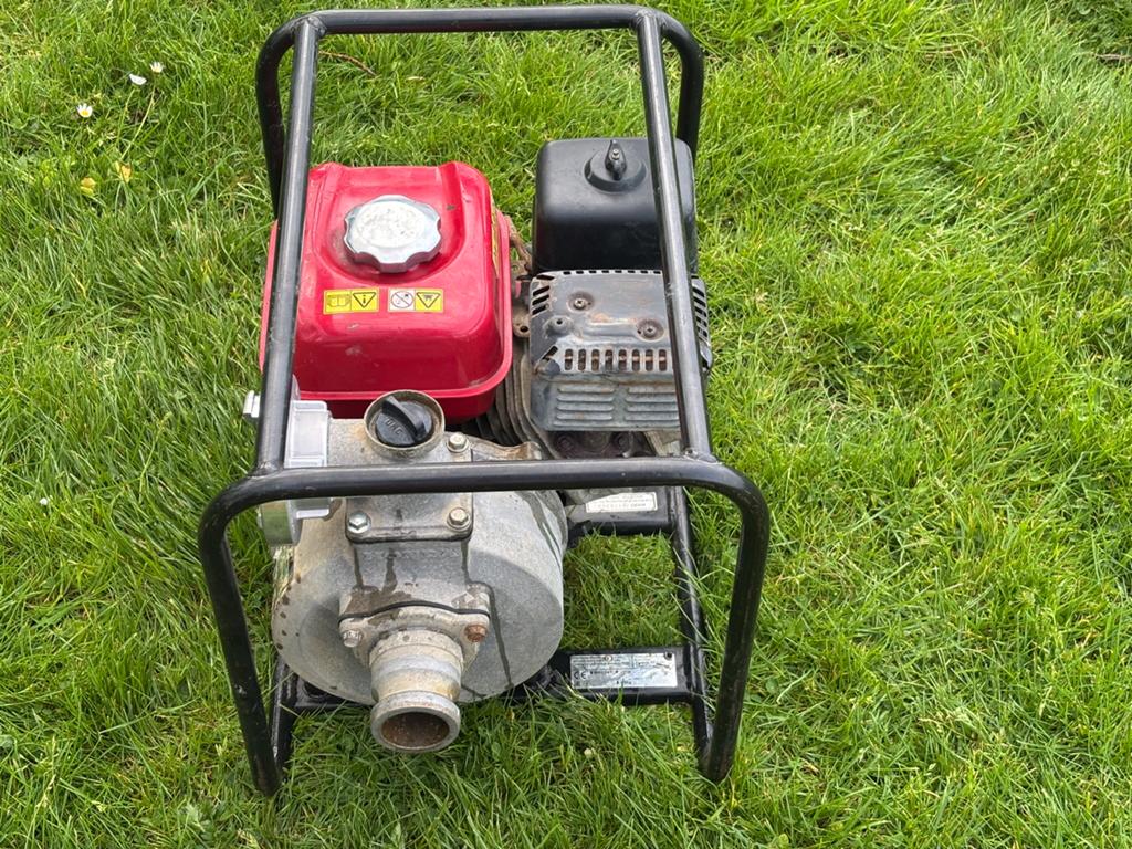 Honda waterpomp 2 “, Tuin en Terras, Waterpompen, Ophalen, Gebruikt, Handmatig, Beregeningspomp