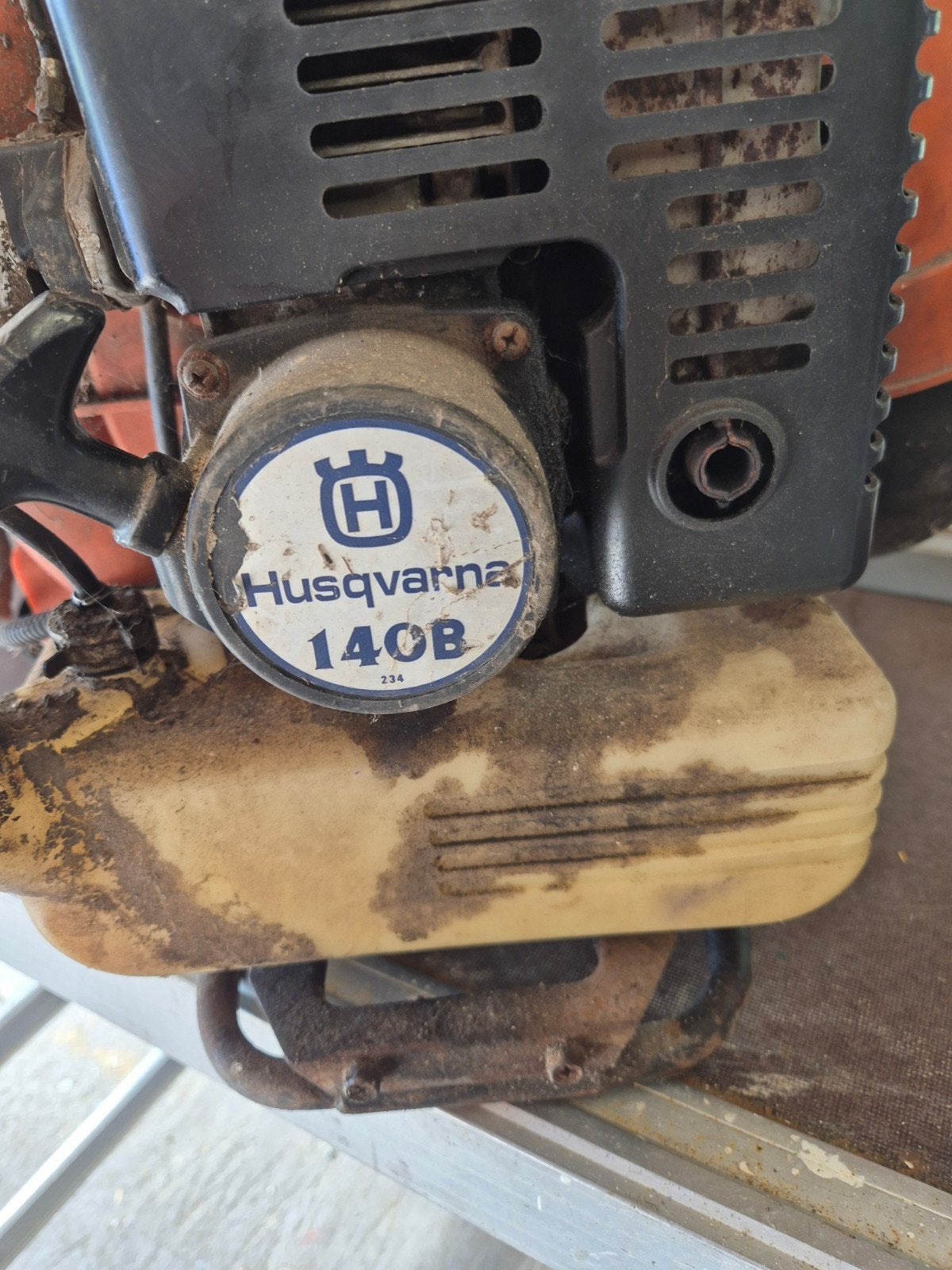 rug gedragen bladblazer 140b, Ophalen, Benzine, Gebruikt, Ruggedragen