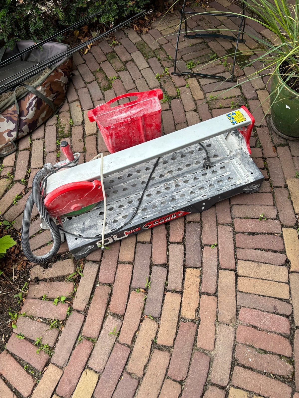 Rubi DU-200 EVO Tegelsnijder, Ophalen, Gebruikt, Overige typen, Minder dan 5 m²