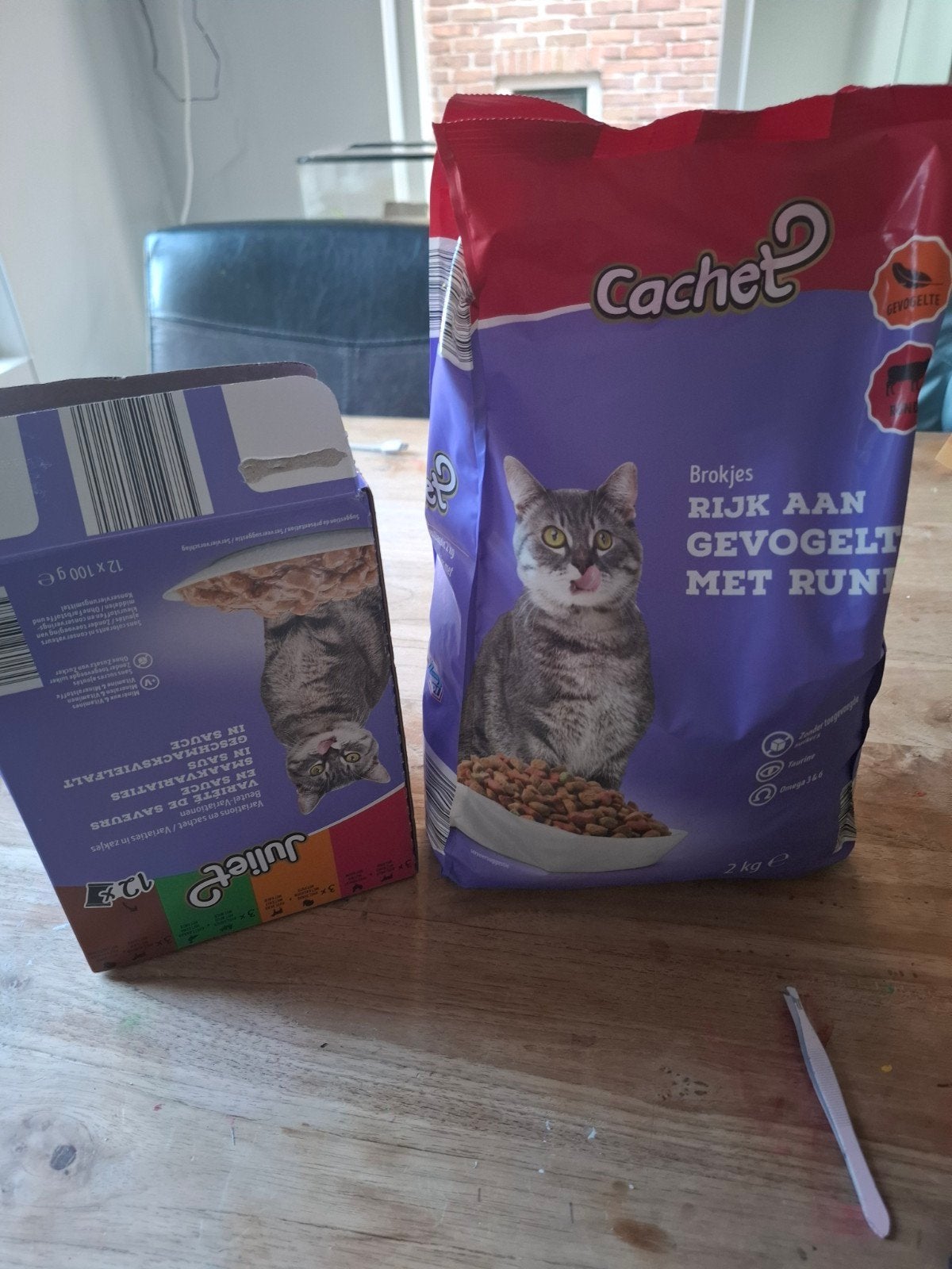 Kattenvoer gratis, Ophalen, Kat