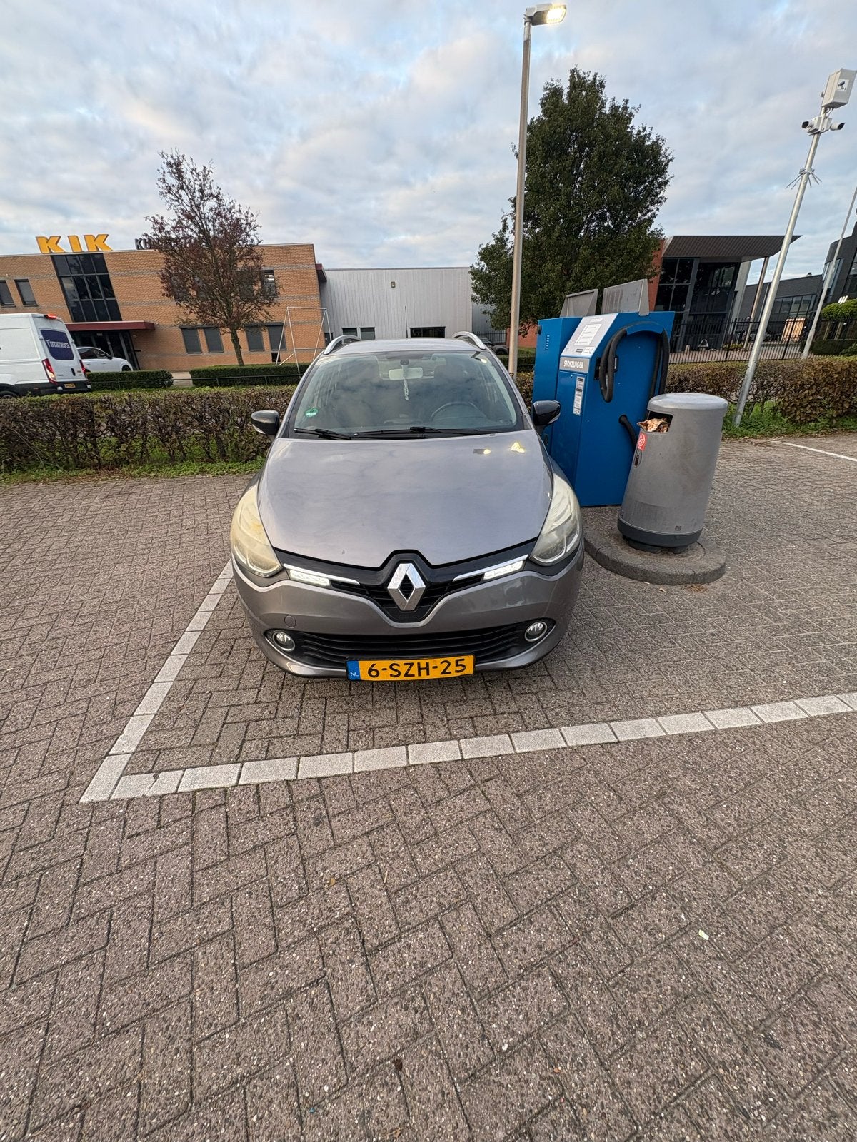 Renault Clio 1.5 DCI 66KW Estate 2013 Grijs, Voorwielaandrijving, 4 cilinders, 1096 kg, Origineel Nederlands