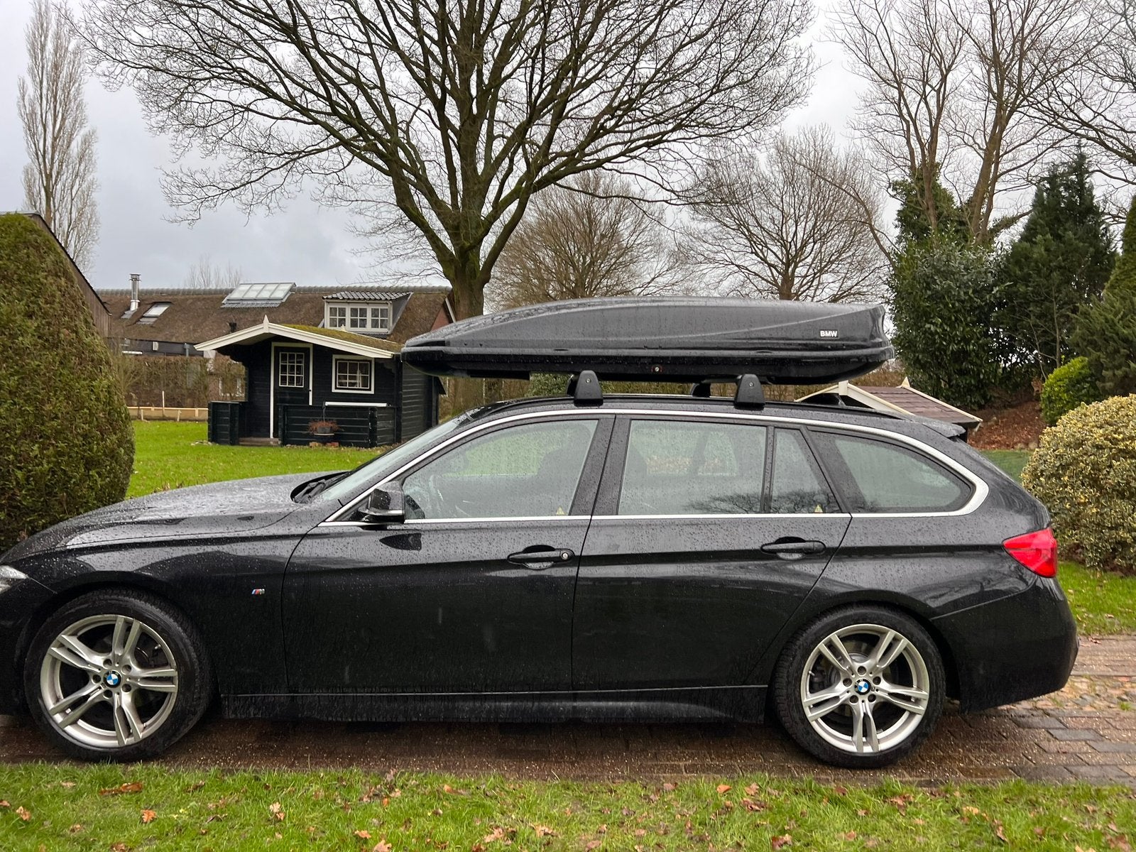 Originele BMW dakkoffer en dakdragers te huur, Auto diversen, Dakkoffers, Ophalen, Gebruikt