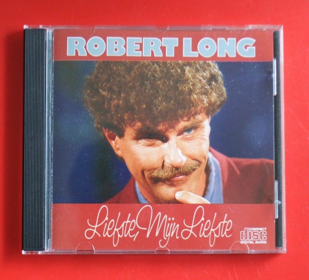 cd Robert Long Liefste mijn liefste uit 1985 + Flink zijn, Cd's en Dvd's, Ophalen of Verzenden, Gebruikt, Pop