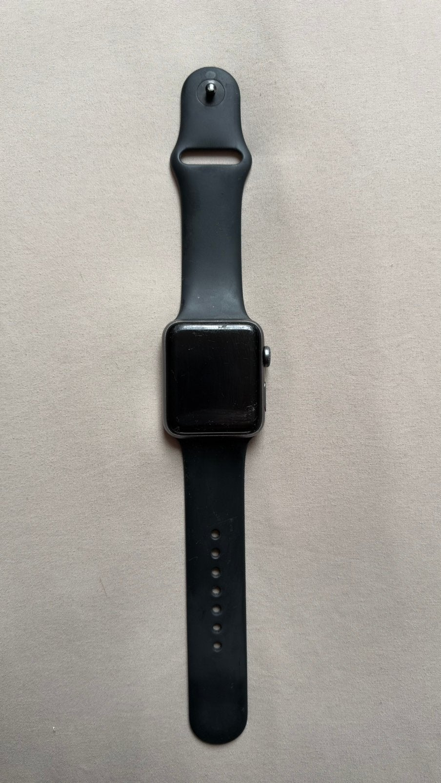 Apple watch series 3, Ophalen, Gebruikt, Zwart, IOS