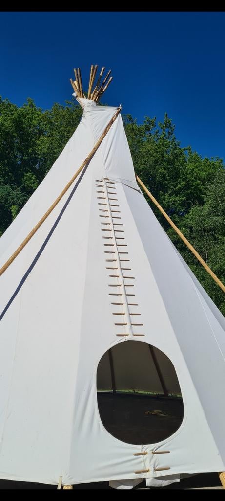 Nieuwe Tipitent 7m diameter - Geschikt voor 7/8 personen, Ophalen, Nieuw