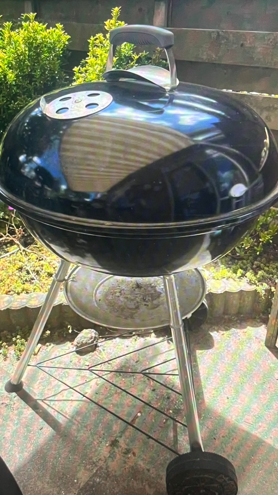Weber bbq 47cm, Ophalen, Gebruikt