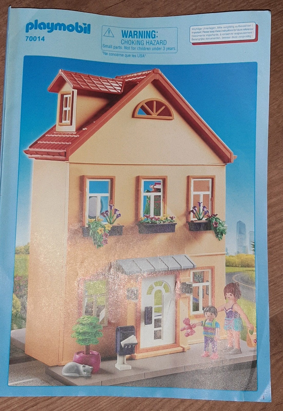 playmobil city mijn stadshuis, Gebouw, Complete set, Ophalen of Verzenden, Zo goed als nieuw