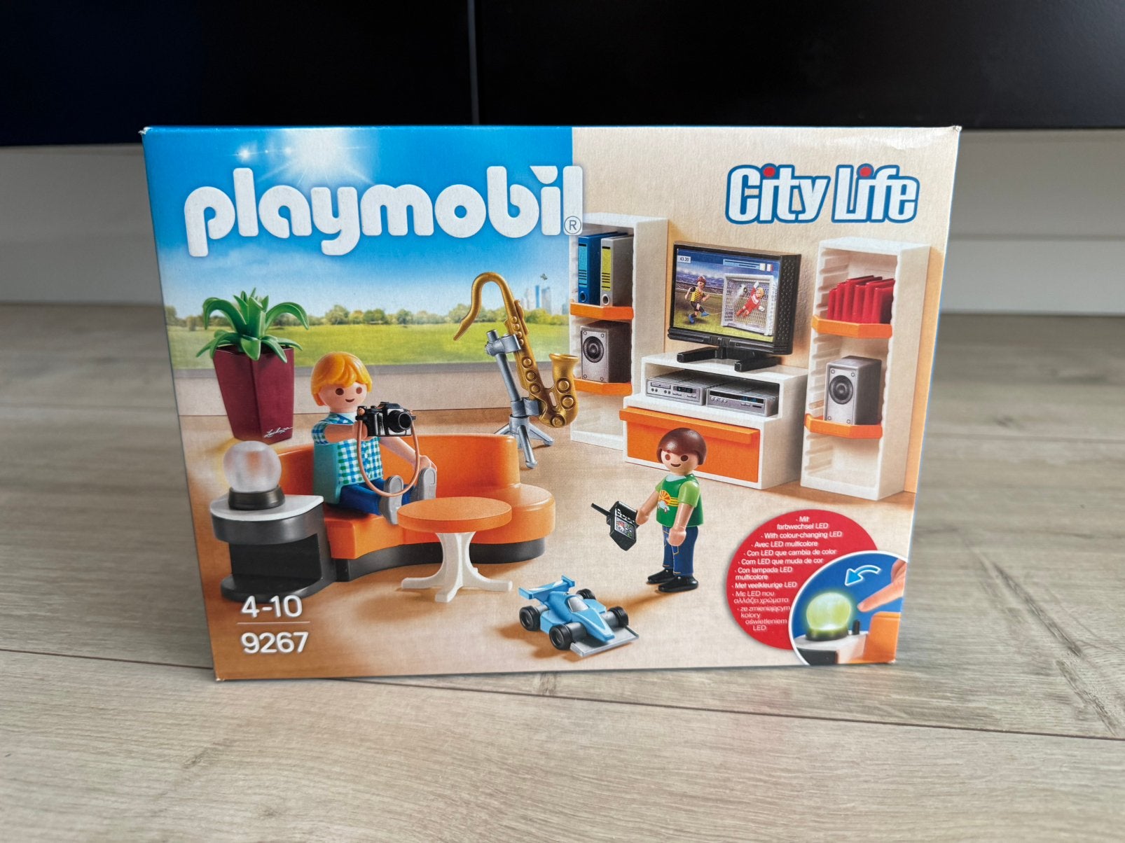Playmobil city life 9267 woonkamer, Complete set, Overige typen, Ophalen of Verzenden, Zo goed als nieuw