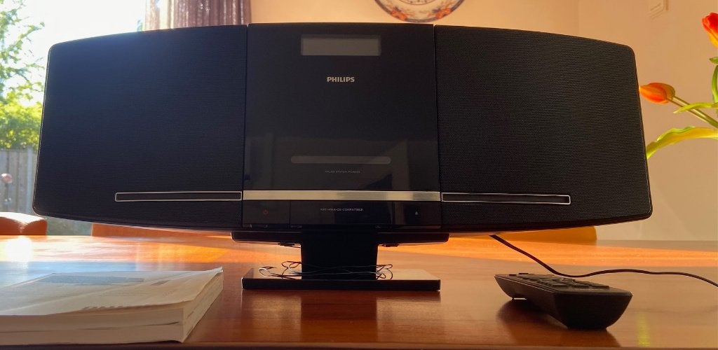 Philips MCM233 design Microset, Ophalen of Verzenden, Zo goed als nieuw, Sony, Microset