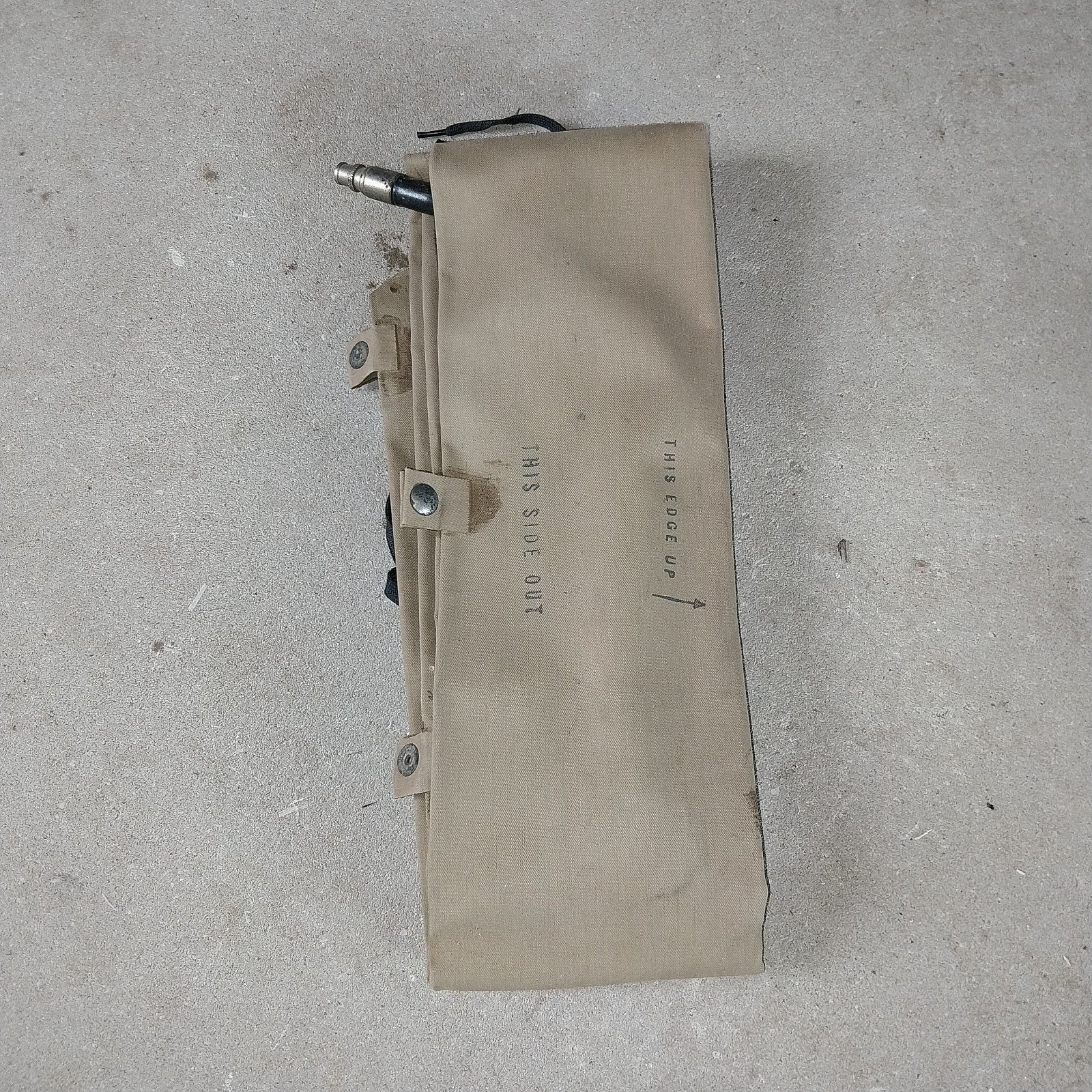 U.S  WW2 NAVY live belt 1942, Ophalen of Verzenden, Marine, Amerika, Overige typen