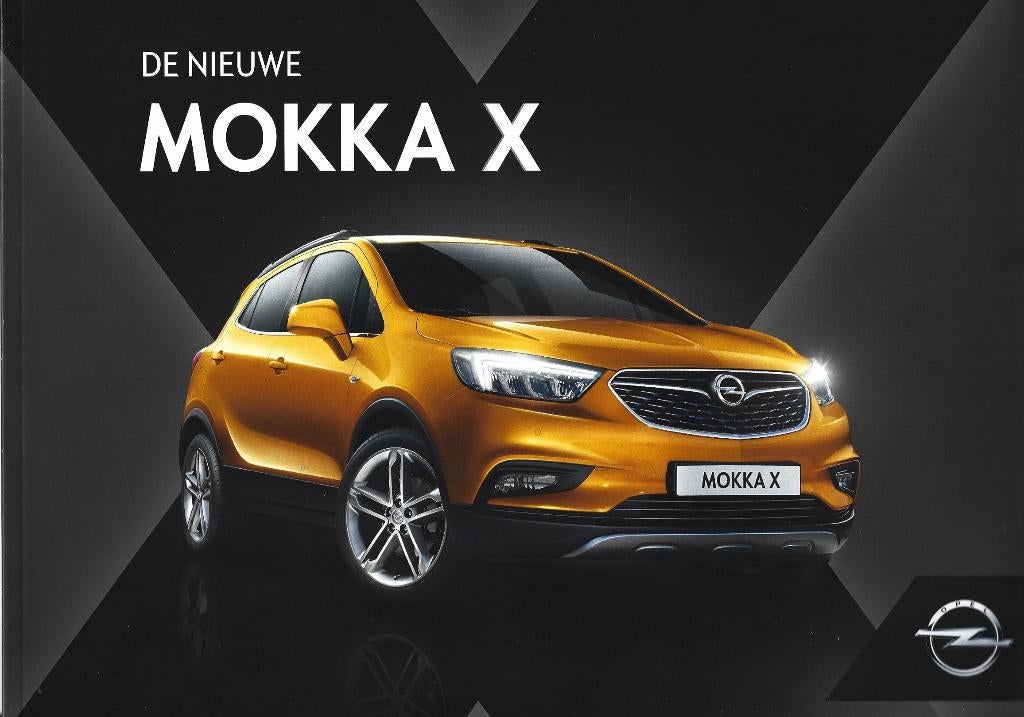 Brochure Opel Mokka X 2017, Boeken, Ophalen of Verzenden, Gelezen, Opel