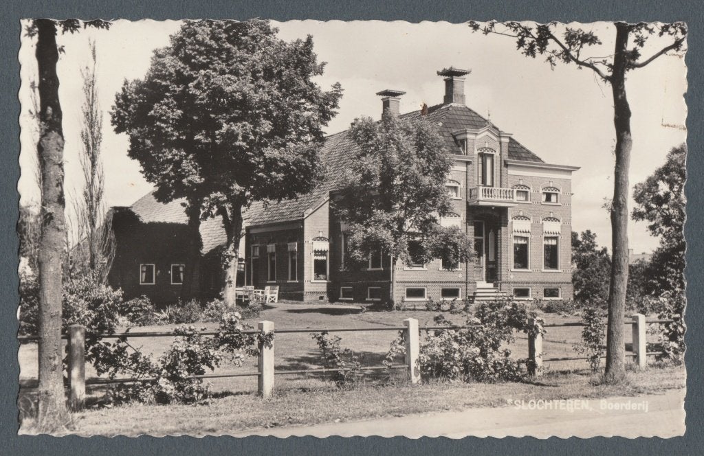 Slochteren - Boerderij, Verzenden, 1960 tot 1980, Ongelopen, Groningen
