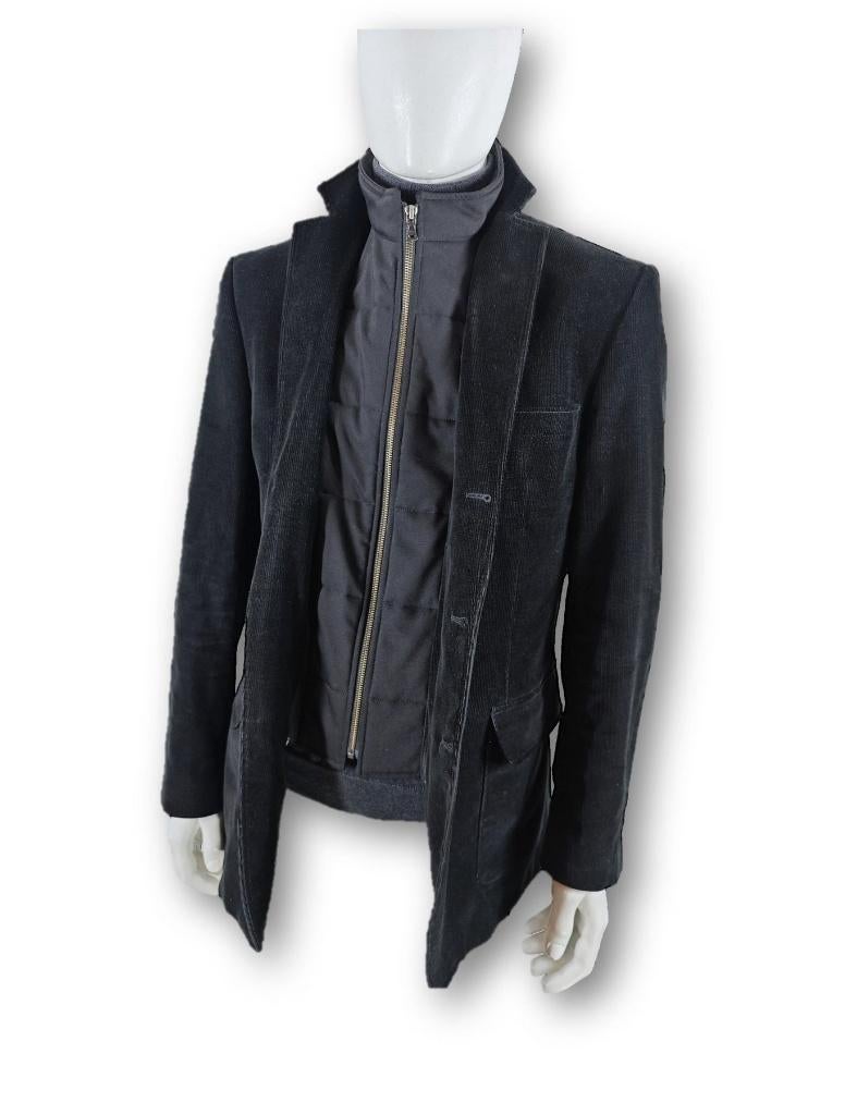 Karl Lagerfeld Blazer, Kleding | Heren, Kostuums en Colberts, Gedragen, Maat 56/58 (XL), Zwart, Ophalen of Verzenden