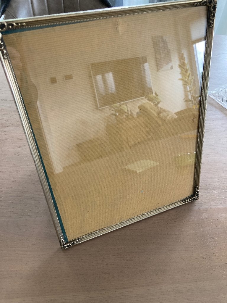 oude fotolijst 23,5 x 30 cm, Verzenden