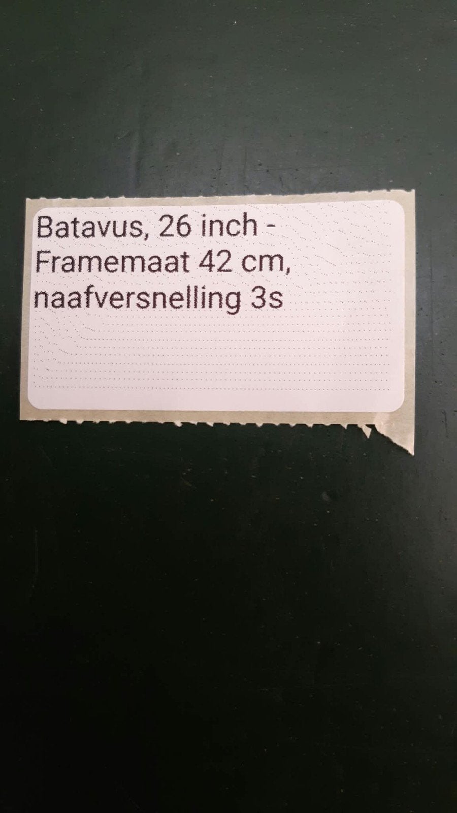 Foto 6 van Batavus, 26 inch, framemaat 42 cm, incl AXA slot