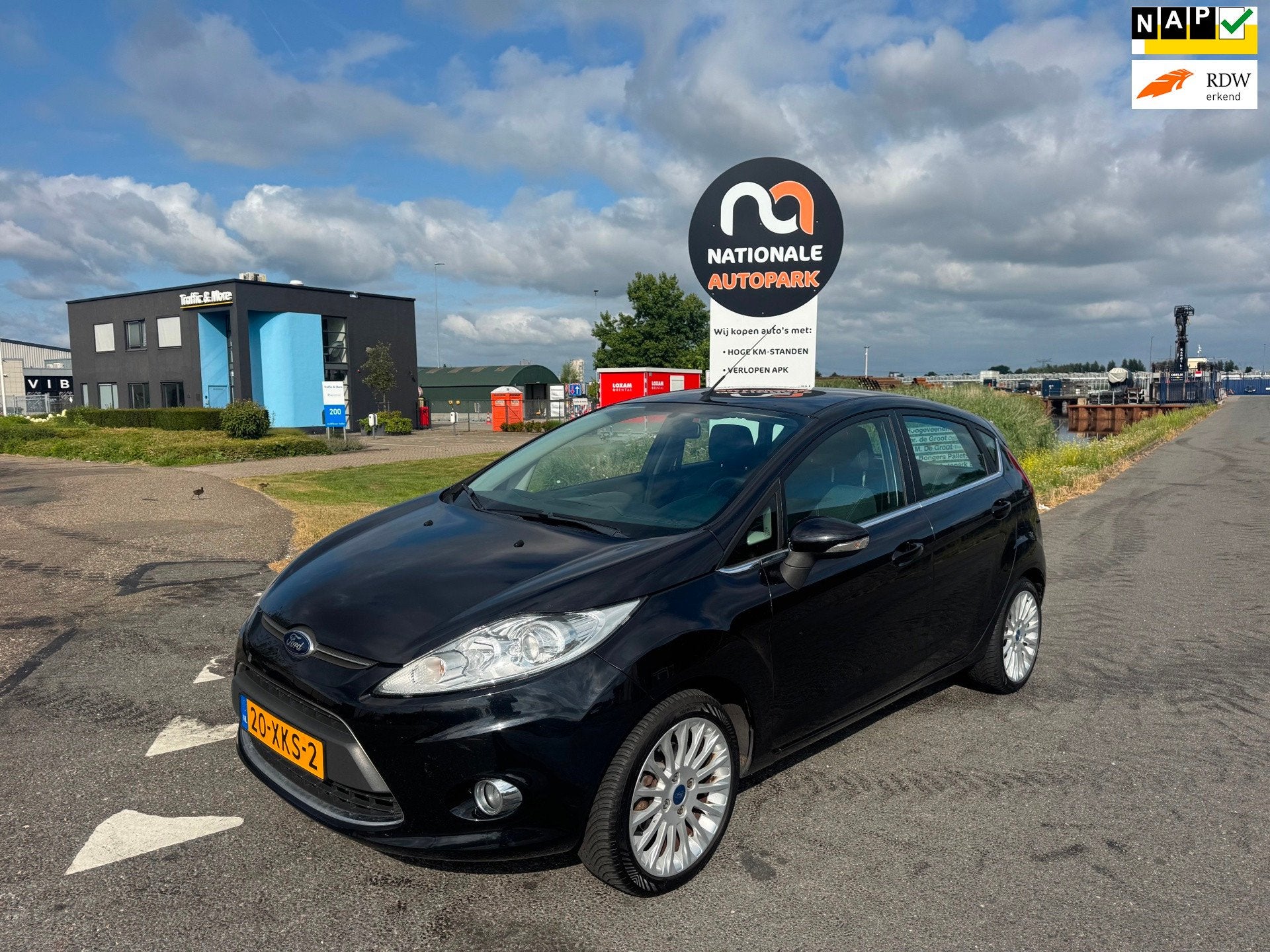 Ford Fiesta | 2012 | 1.25 Titanium | Export en Handel, Auto's, Voorwielaandrijving, Euro 5, 1242 cc, 4 cilinders