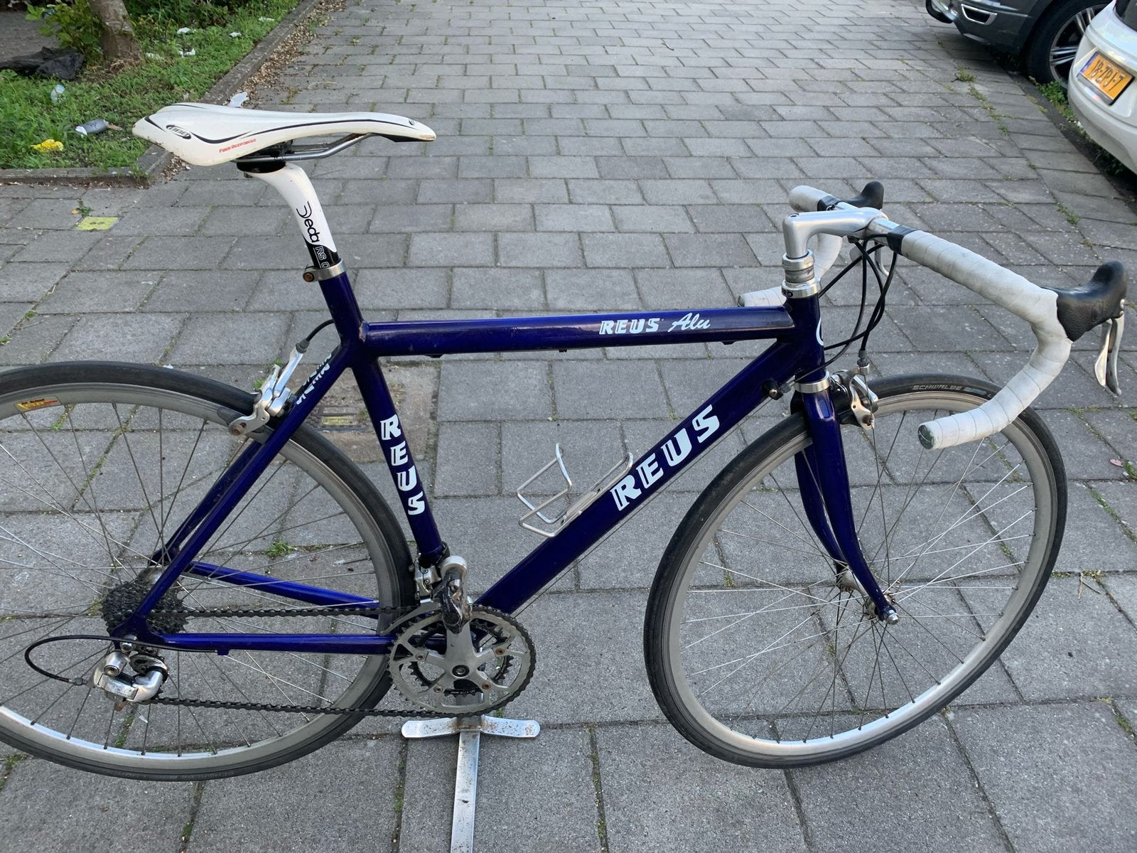 Race fiets rijd goed alles werkt perfect, Fietsen en Brommers, Fietsen | Racefietsen, Overige merken, 28 inch, Gebruikt, Aluminium