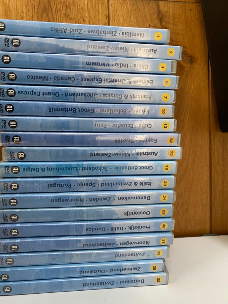 Rail Away dvd’s, Cd's en Dvd's, Alle leeftijden, Ophalen, Zo goed als nieuw