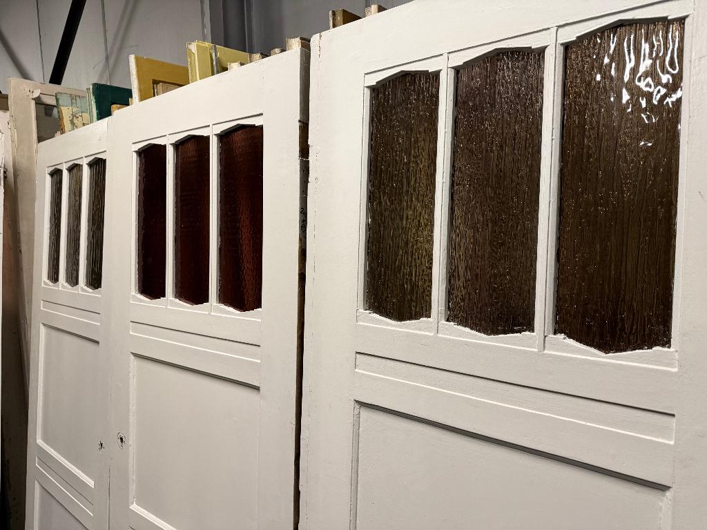 Serie antieke deuren 8 stuks circa 202x82cm, Ophalen