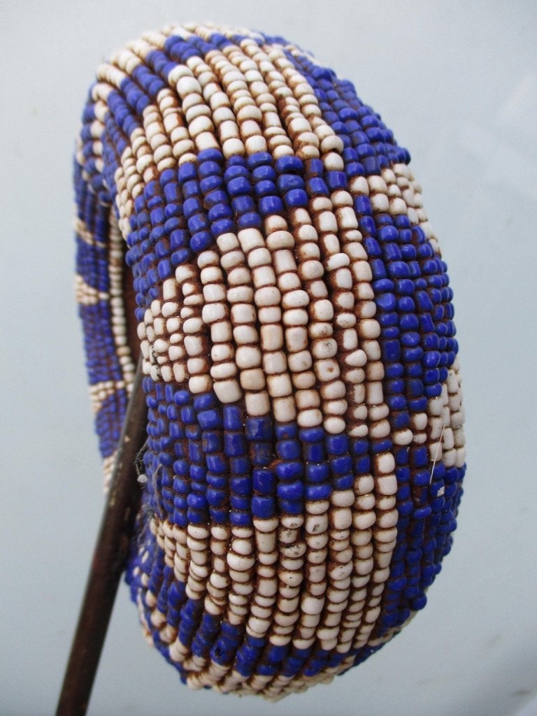 260806 - Old Afrikaans Bamun Bracelet with beads - Cameroon., Antiek en Kunst, Ophalen of Verzenden