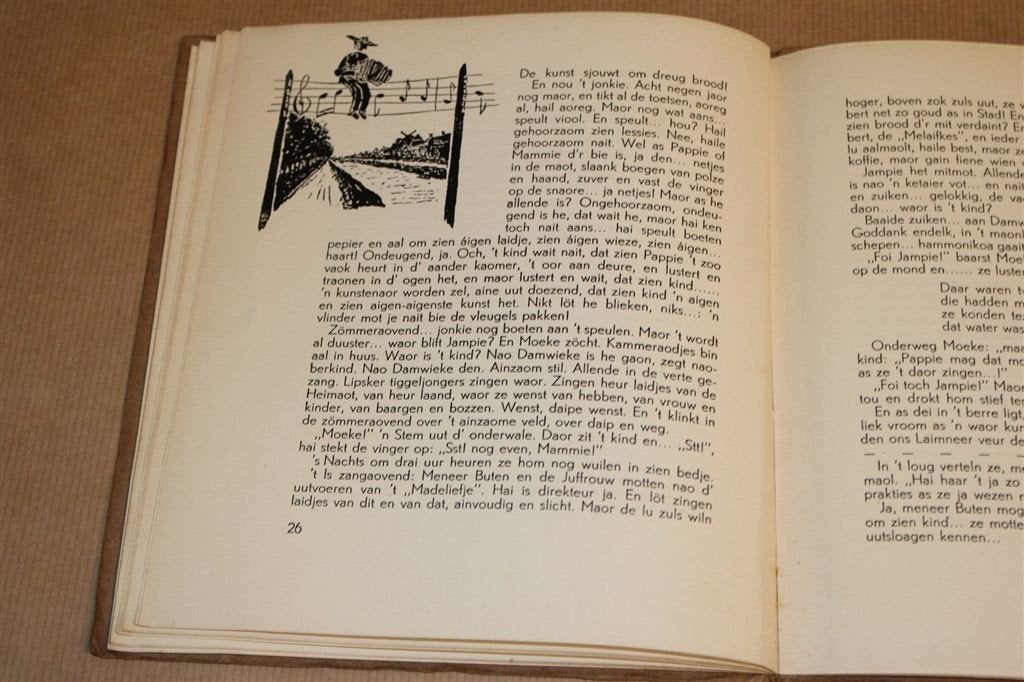 Aolwieke laand en lu [1934] — Geert Teis — Gronings, Boeken, Ophalen of Verzenden, Gelezen