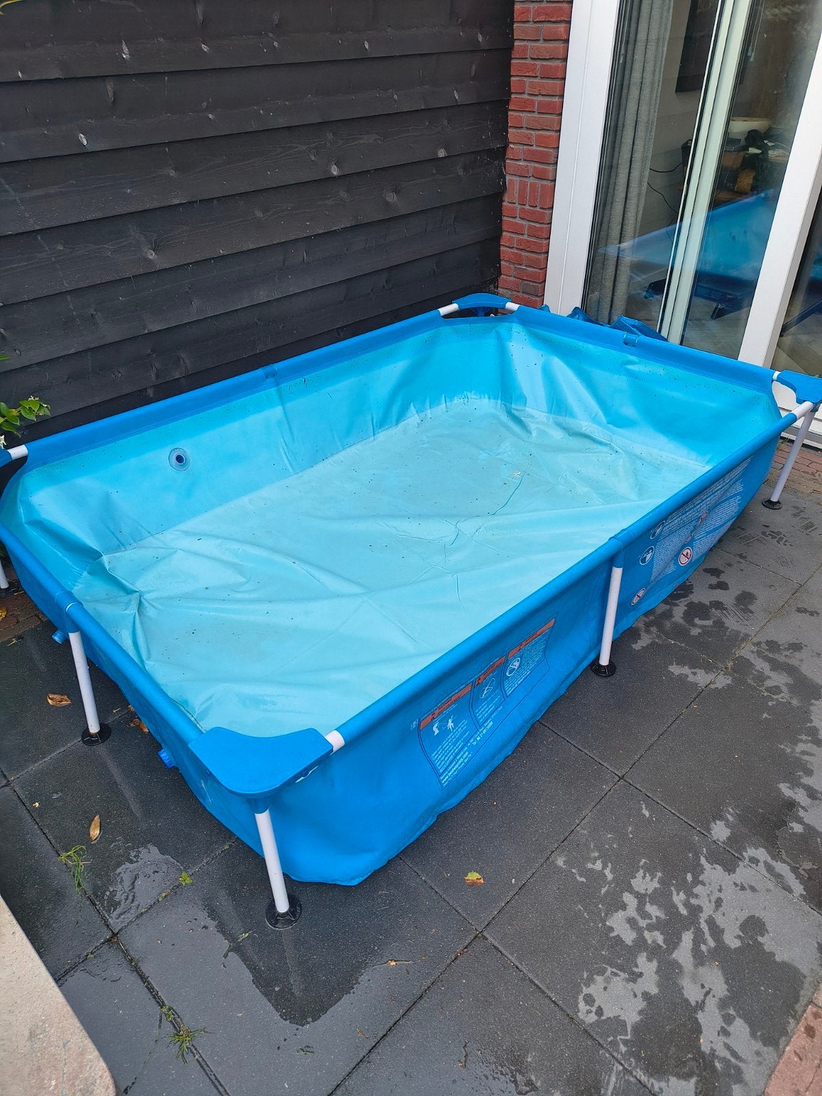 Gratis zwembad met filterpomp, Tuin en Terras, Zwembaden, Ophalen, Gebruikt, Minder dan 80 cm, Opzetzwembad