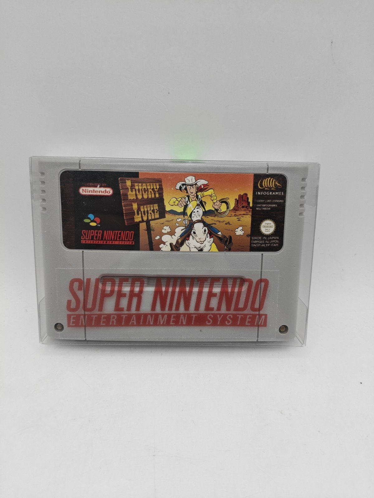 Lucky Luke Super Nintendo SNES, Avontuur en Actie, Gebruikt, 1 speler, Onbekend