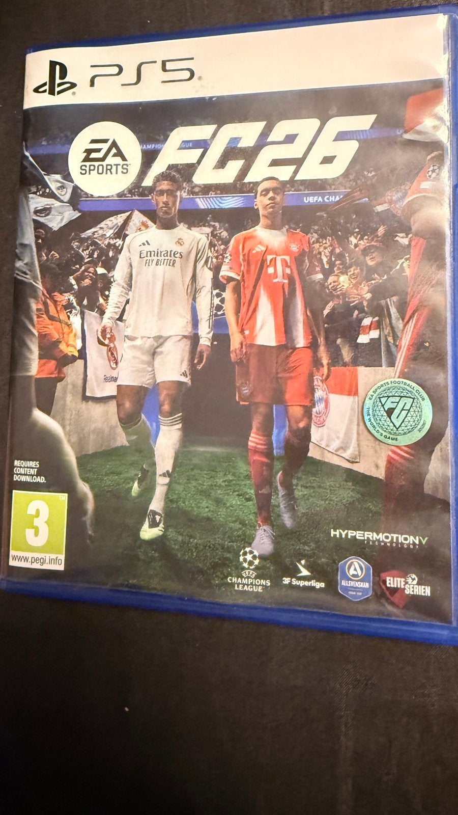 Fc26 voor ps5 krasvrij, Ophalen, Zo goed als nieuw