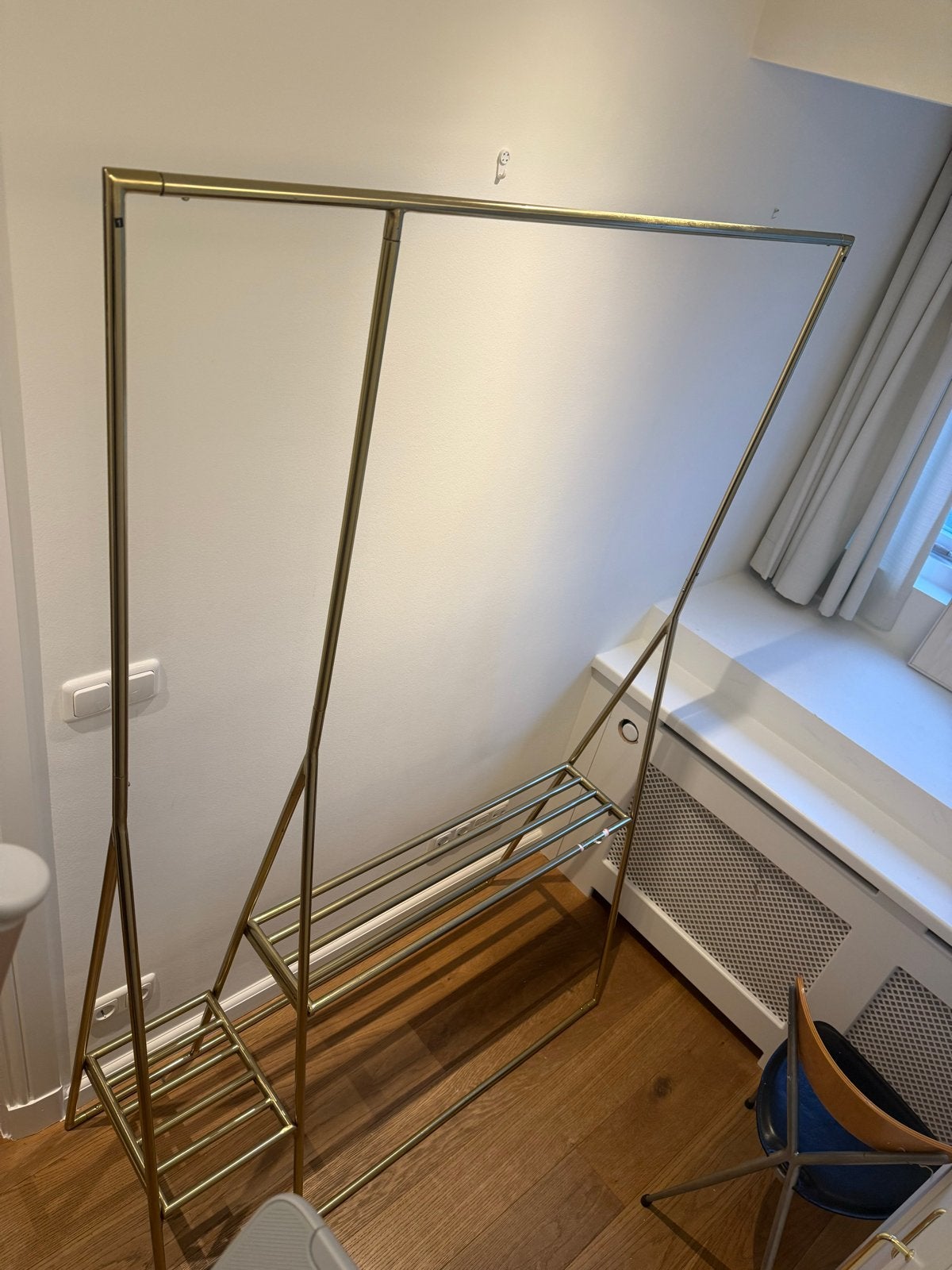 HKliving Kledingrek met Schoenenrek - 125x194 cm, Ophalen, Gebruikt