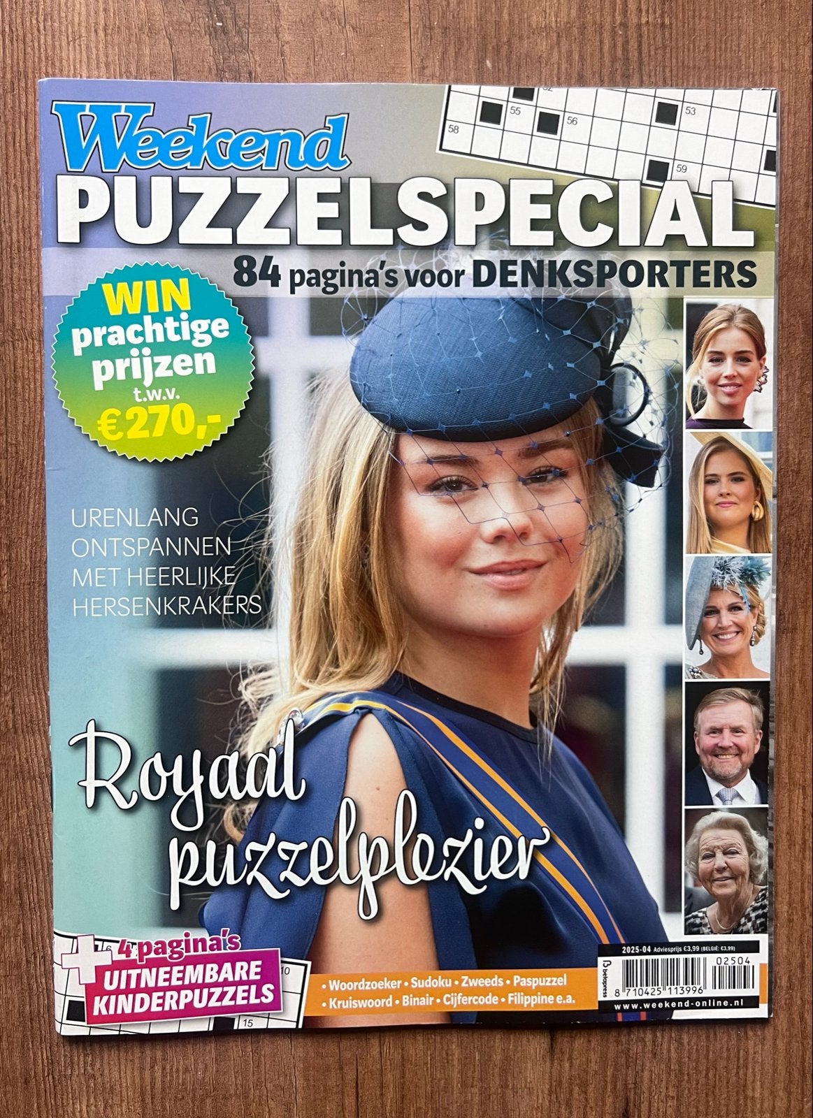 Puzzelspecial - 84 pp voor denksporters - 3 ex. + Puzzels, Hobby en Vrije tijd, Ophalen of Verzenden, Nieuw, Puzzelboek