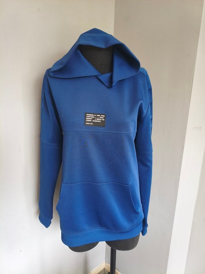 Coolcat kobalt blauwe jongens hoodie, Kinderen en Baby's, Kinderkleding | Maat 170, Gebruikt, Trui of Vest, Coolcat, Ophalen of Verzenden