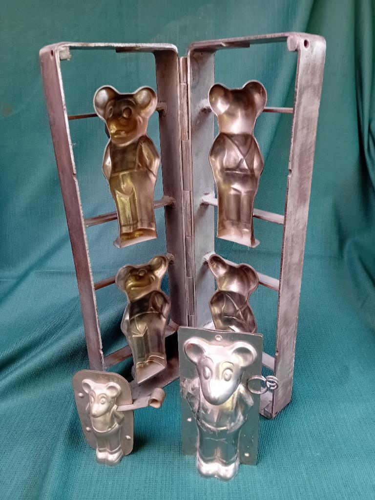 Chocoladevormen Mickey Mouse., Antiek en Kunst, Ophalen of Verzenden