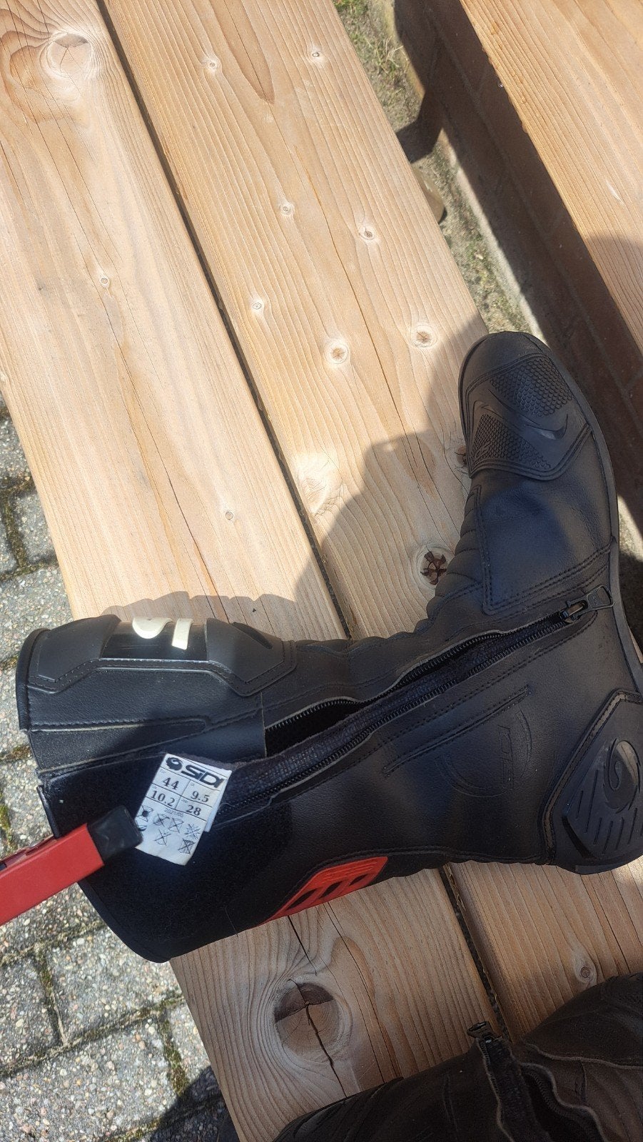 Sidi motorlaarzen maat 44, Motoren, Ophalen, Heren, Laarzen, Tweedehands