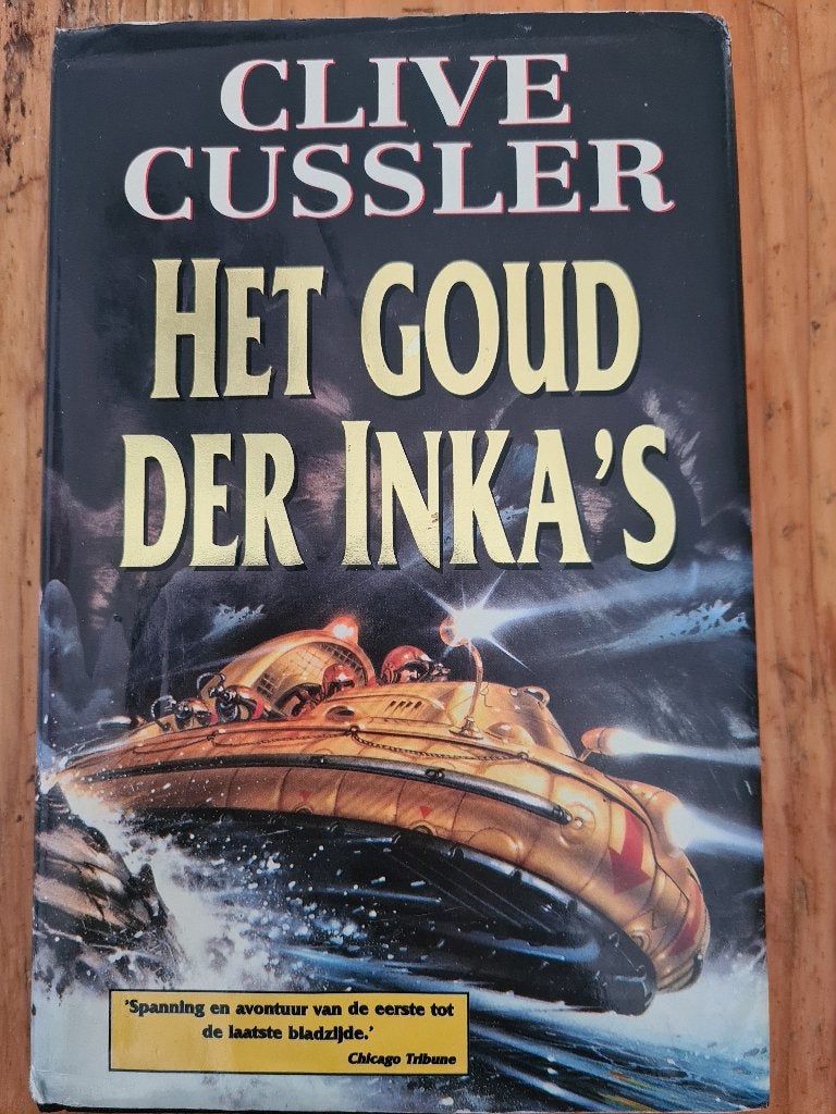 Boek Het goud der inca's. clive cussler, Boeken, Avontuur en Actie, Ophalen, Zo goed als nieuw, Clive Cussler