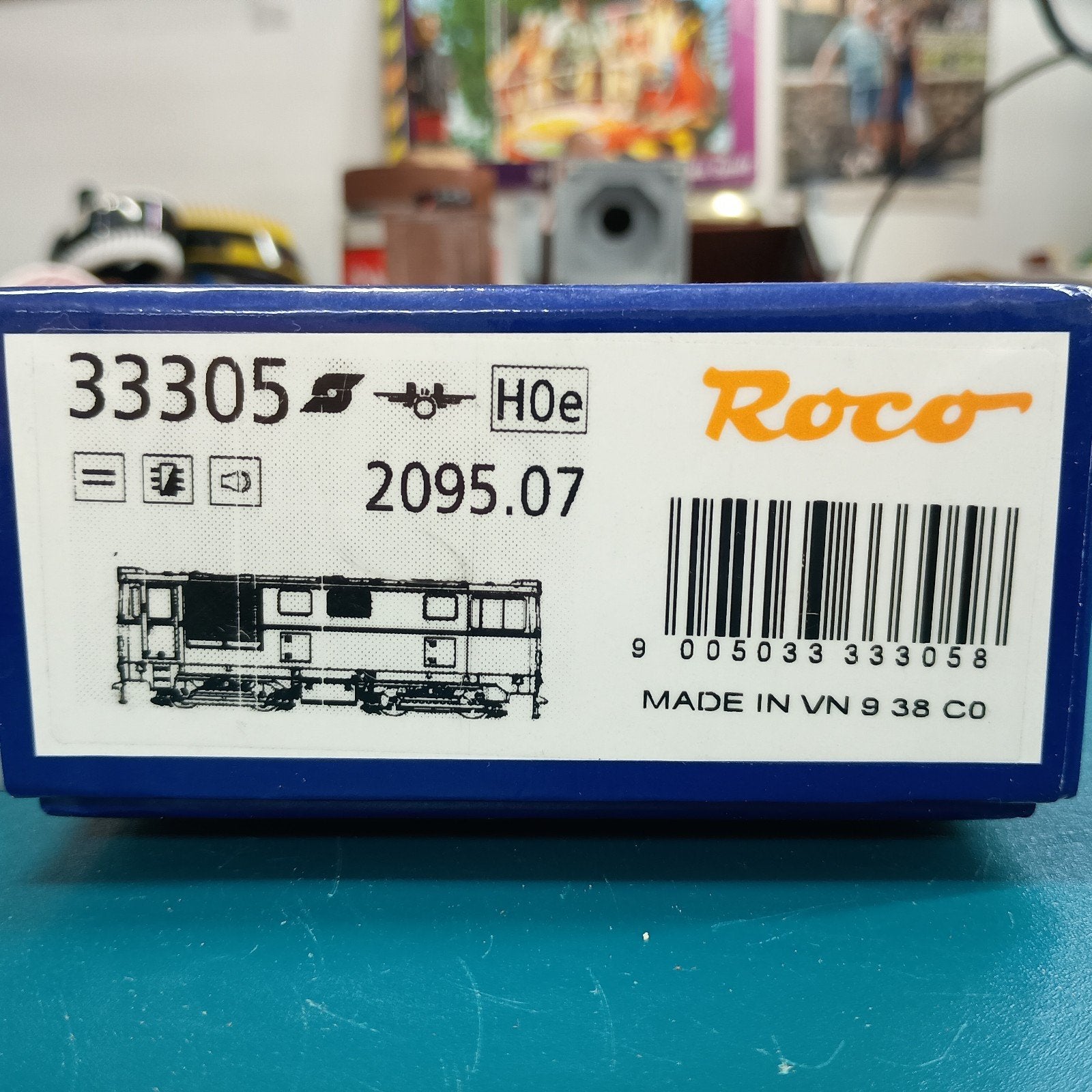 Roco H0e smalspoor locomotief, Ophalen of Verzenden, Zo goed als nieuw, Roco, Gelijkstroom