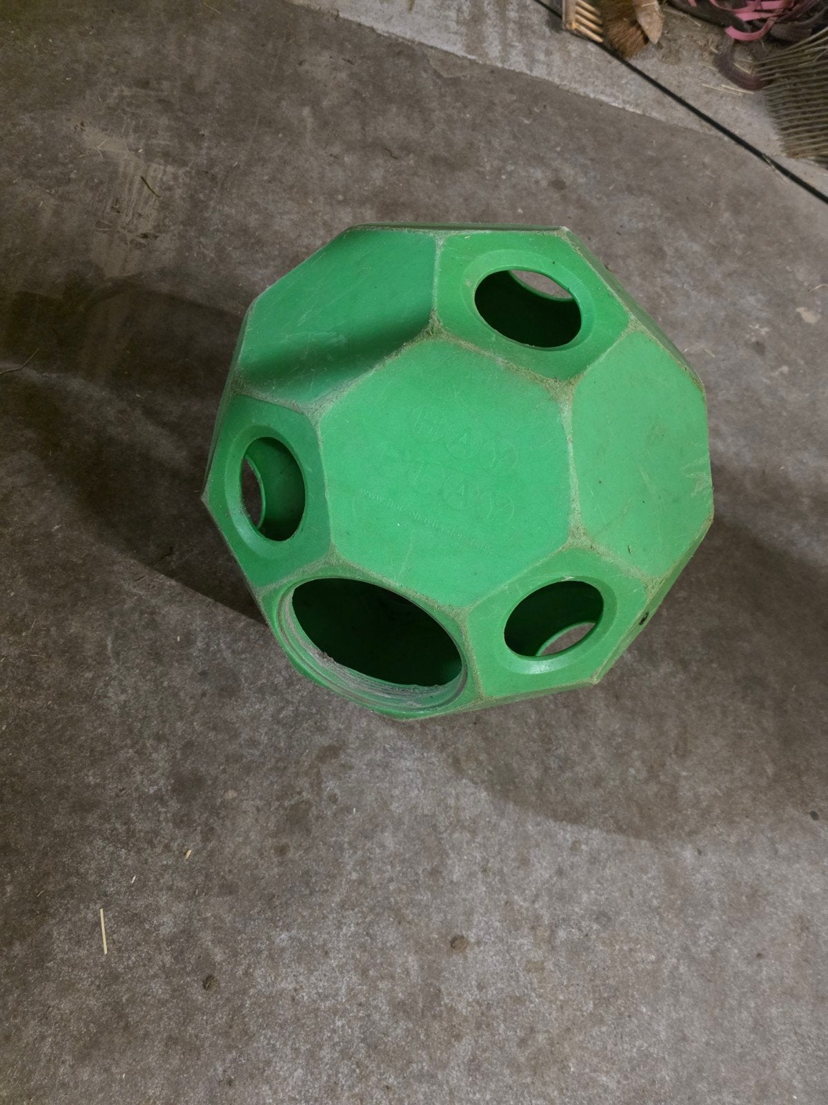 hayplay hooibal groen, Dieren en Toebehoren, Ophalen, Gebruikt