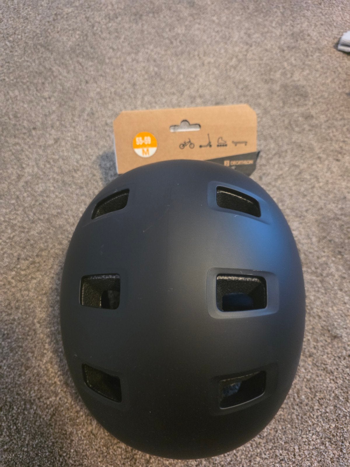 Decathlon fiets, step, skeeler of skate helm, maat M, Sport en Fitness, Skateboarden, Ophalen of Verzenden, Nieuw, Bescherming