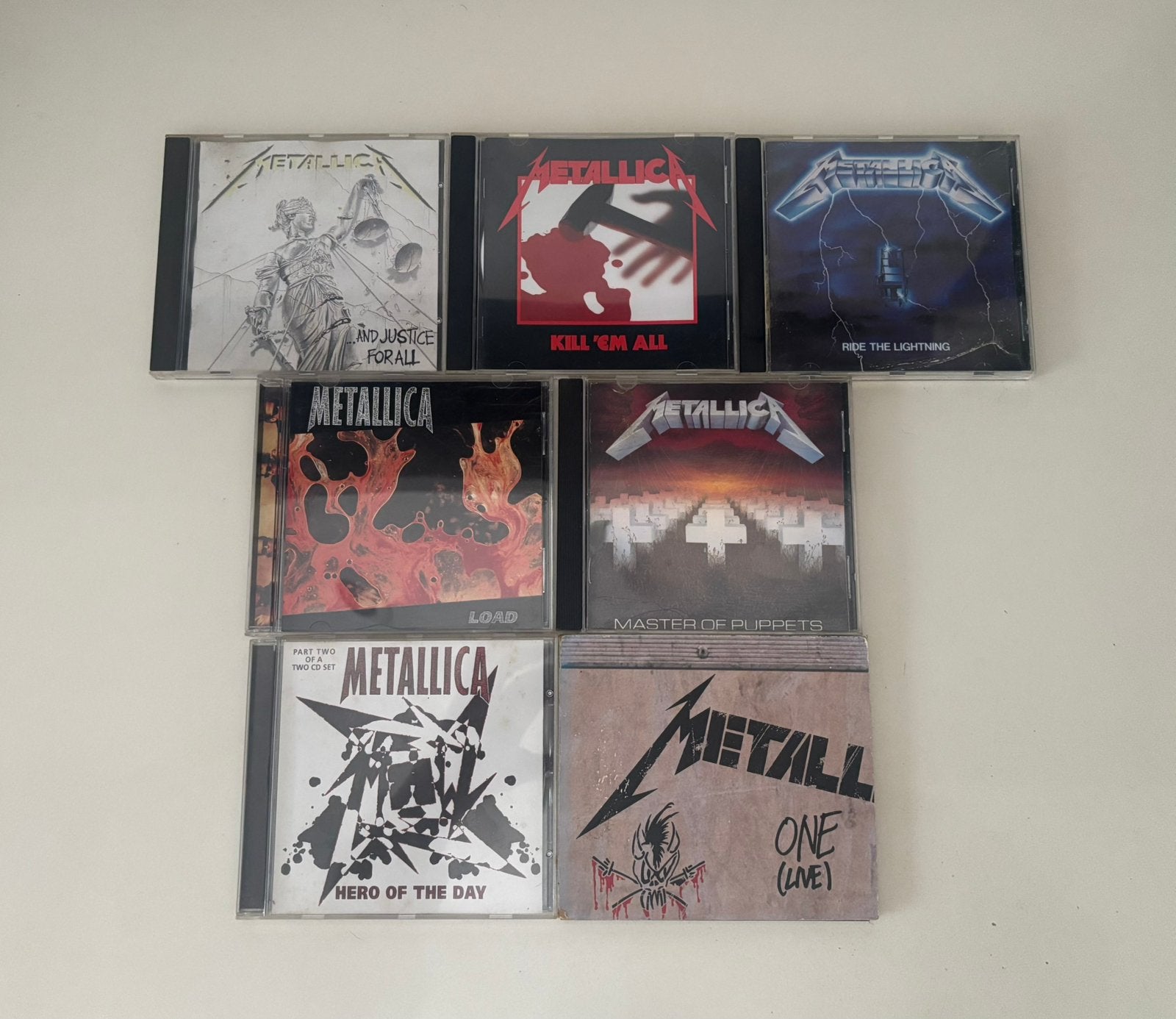 Metallica cd’s, Ophalen of Verzenden, Gebruikt