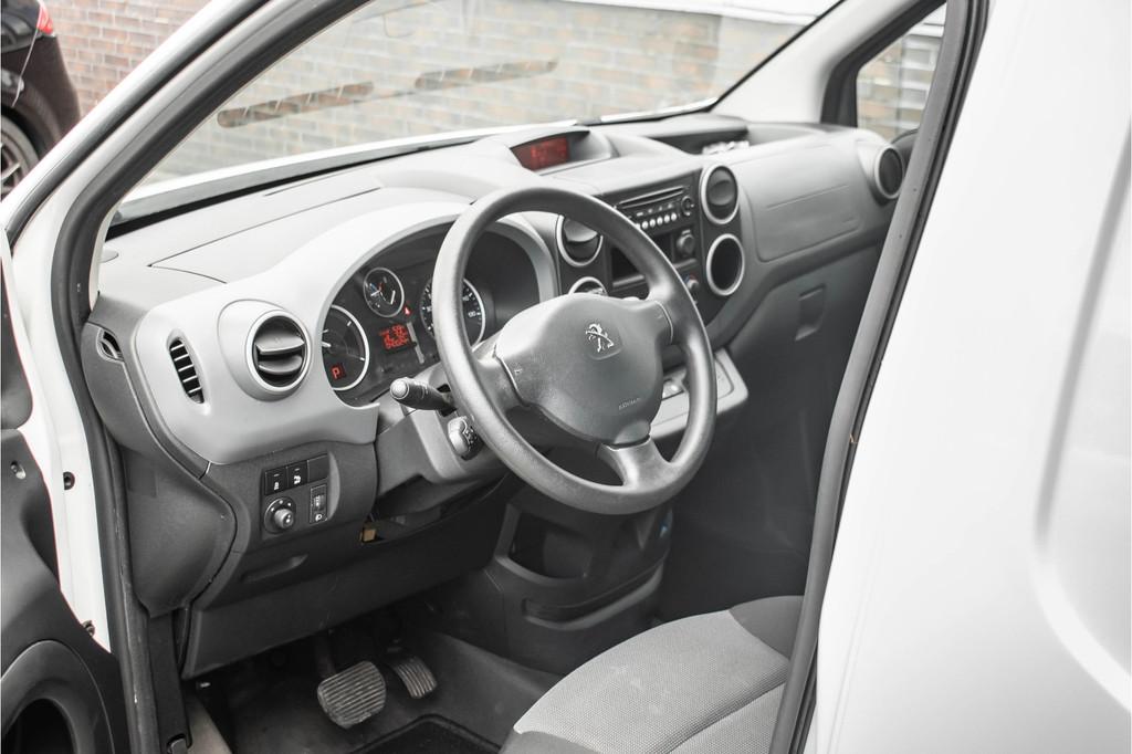 Peugeot Partner 3-persoons Electric (bj 2017), Stof, Gebruikt, 22 kWh, Wit