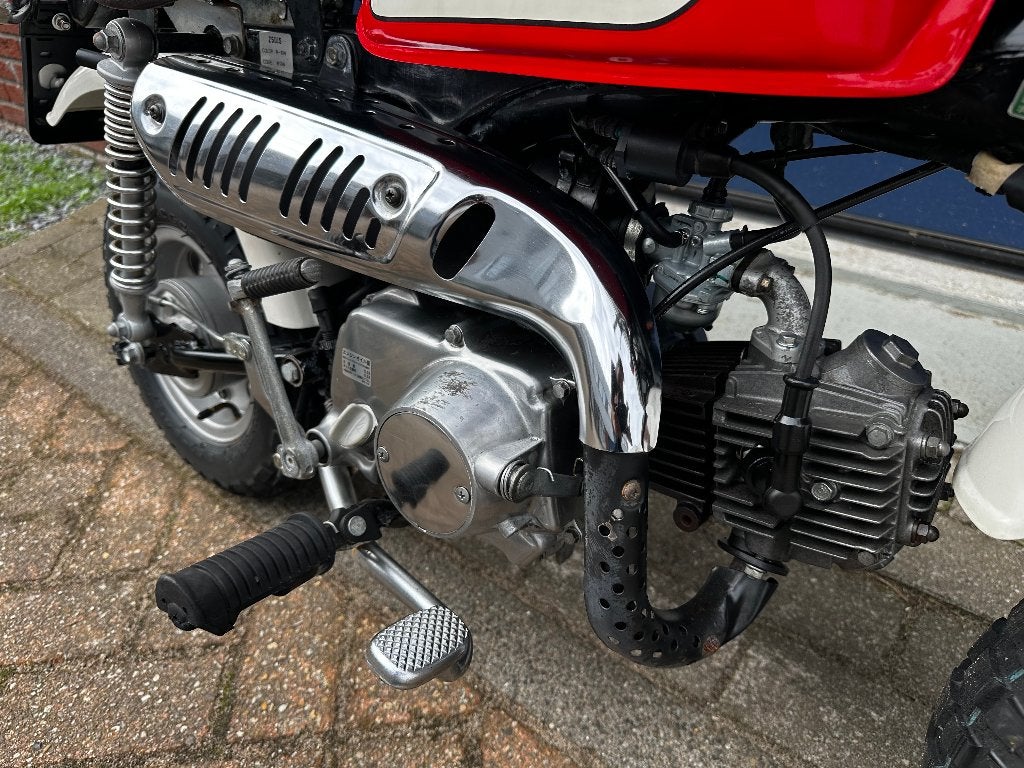 Honda Monkey | 1995 | Vibrant Red | Z50J | NL Kenteken, Ophalen, Overige modellen, 49 cc, Zo goed als nieuw