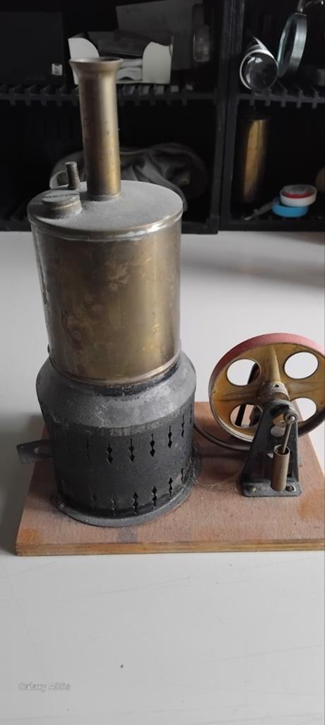 Vintage Stoommachine Model - Decoratief en Uniek, Ophalen of Verzenden