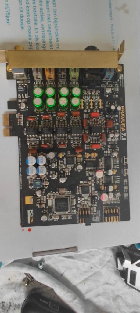 Auzentech X-Fi Bravura 7.1,, Ophalen of Verzenden