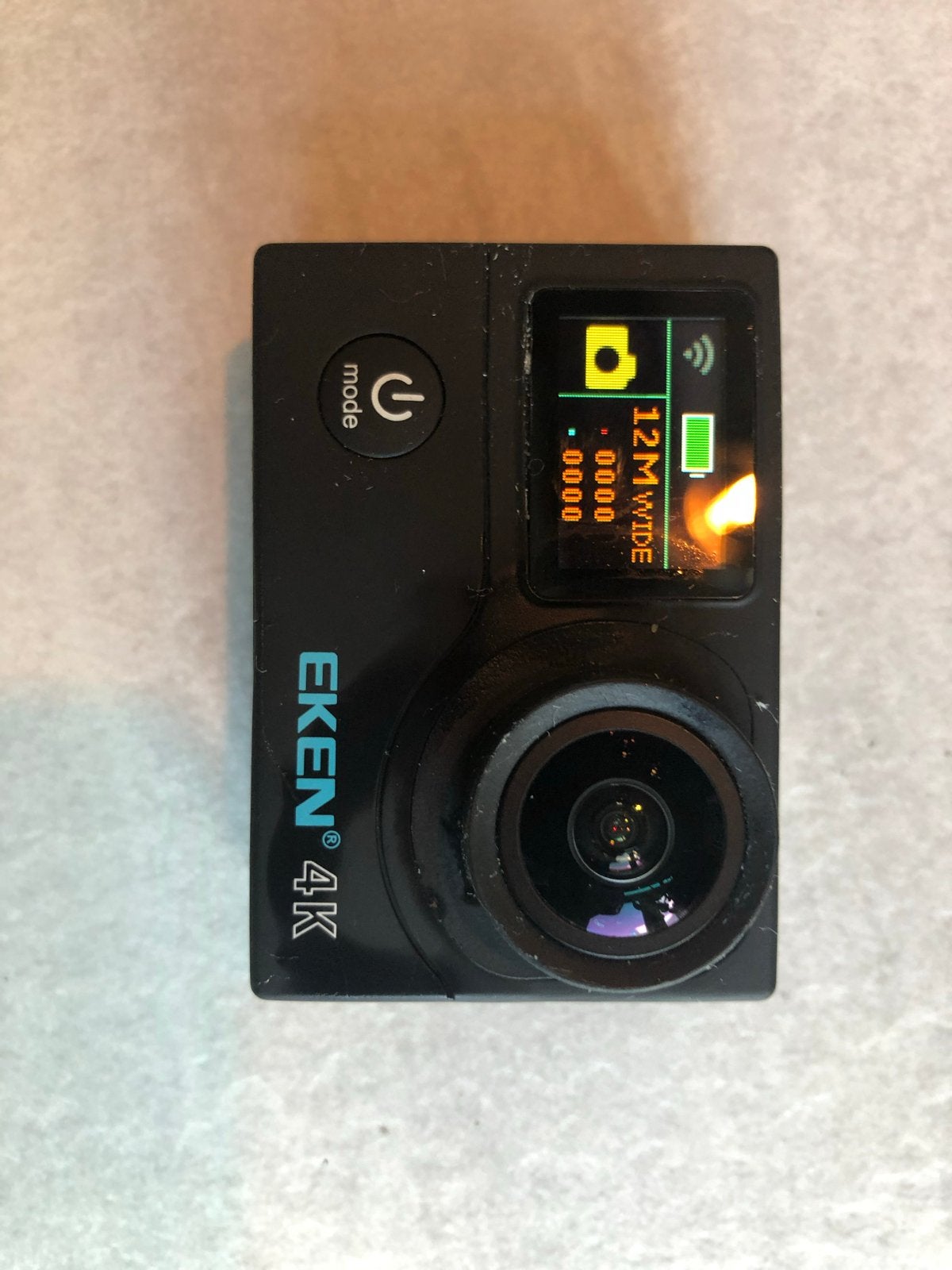 EKEN 4K Action Camera - Zo goed als nieuw, Ophalen of Verzenden, Zo goed als nieuw, Overige merken
