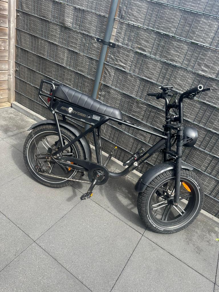 Aperyder V8 PRO fatbike (2024), Gebruikt, 55 tot 59 cm, 30 tot 50 km per accu, Ophalen