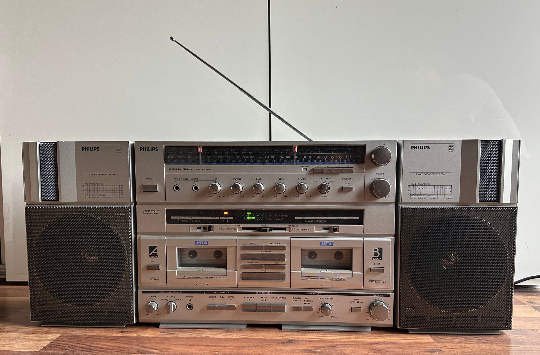 Philips D 8734, Ophalen, Gebruikt