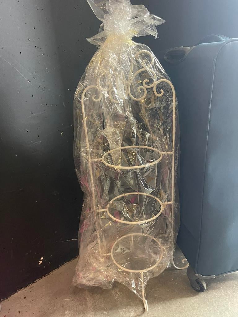 Etagere, Ophalen of Verzenden, Nieuw, Overige materialen, Minder dan 50 cm