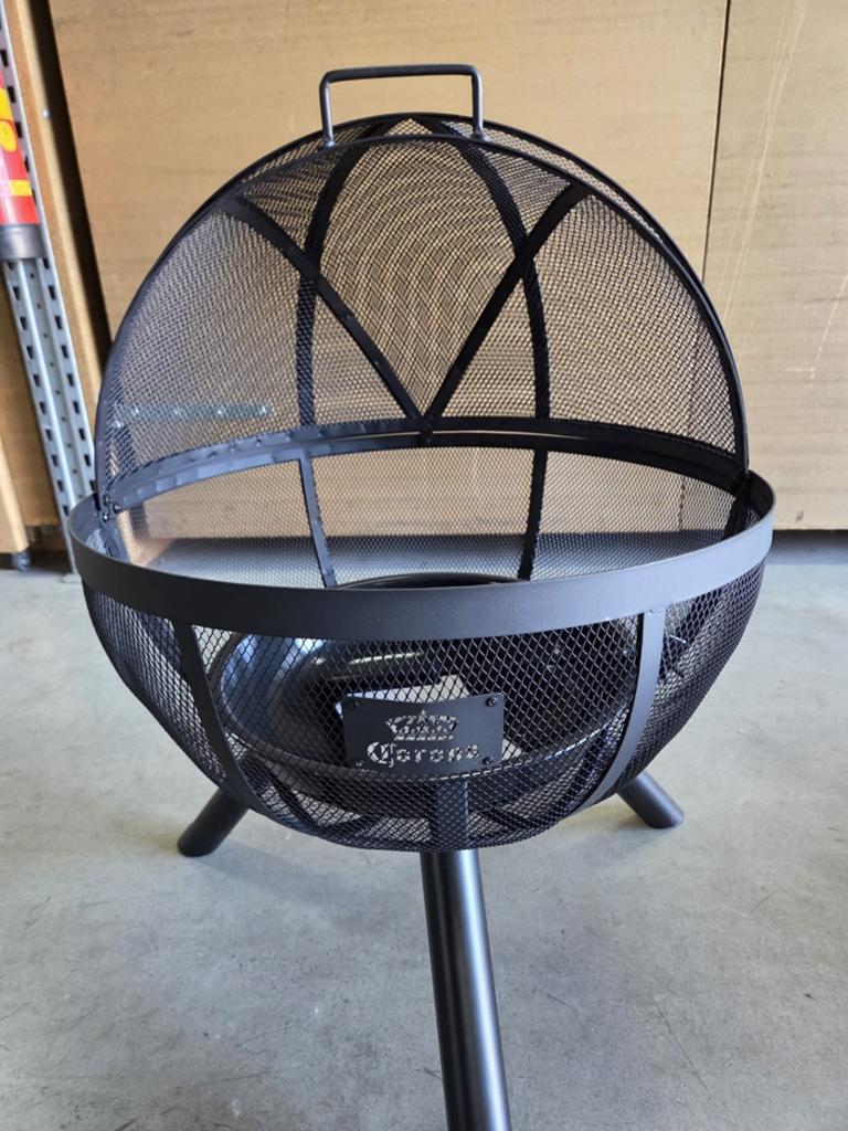 Vuurkorf met vonkenvanger - Gezellige avonden buiten, Tuin en Terras, Ophalen of Verzenden, Nieuw, Vuurkorf